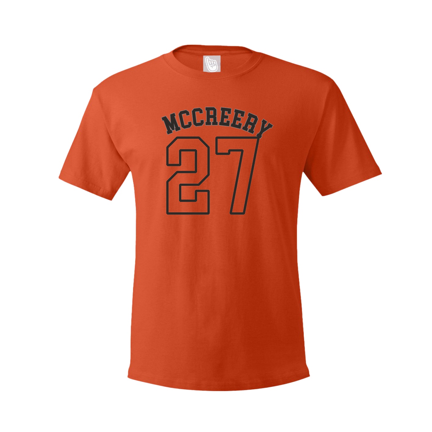 Youth Tee — Shirsey Arch in Orange