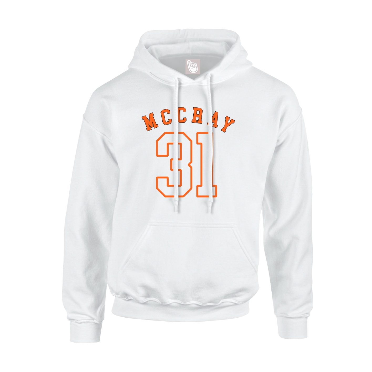 Hoodie — Shirsey Arch in White