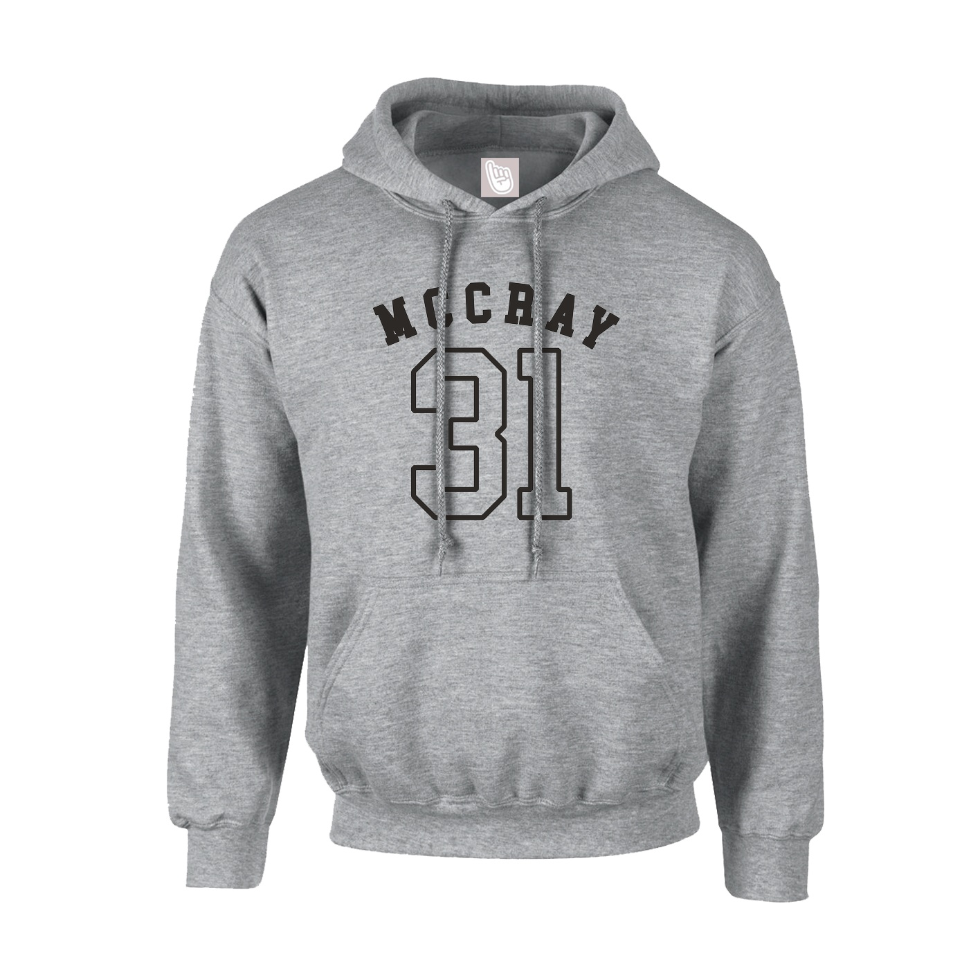 Youth Hoodie — Shirsey Arch in Grey