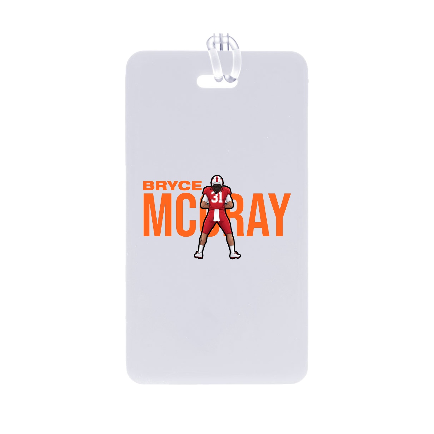 Bag Tag — Player Name in Classic