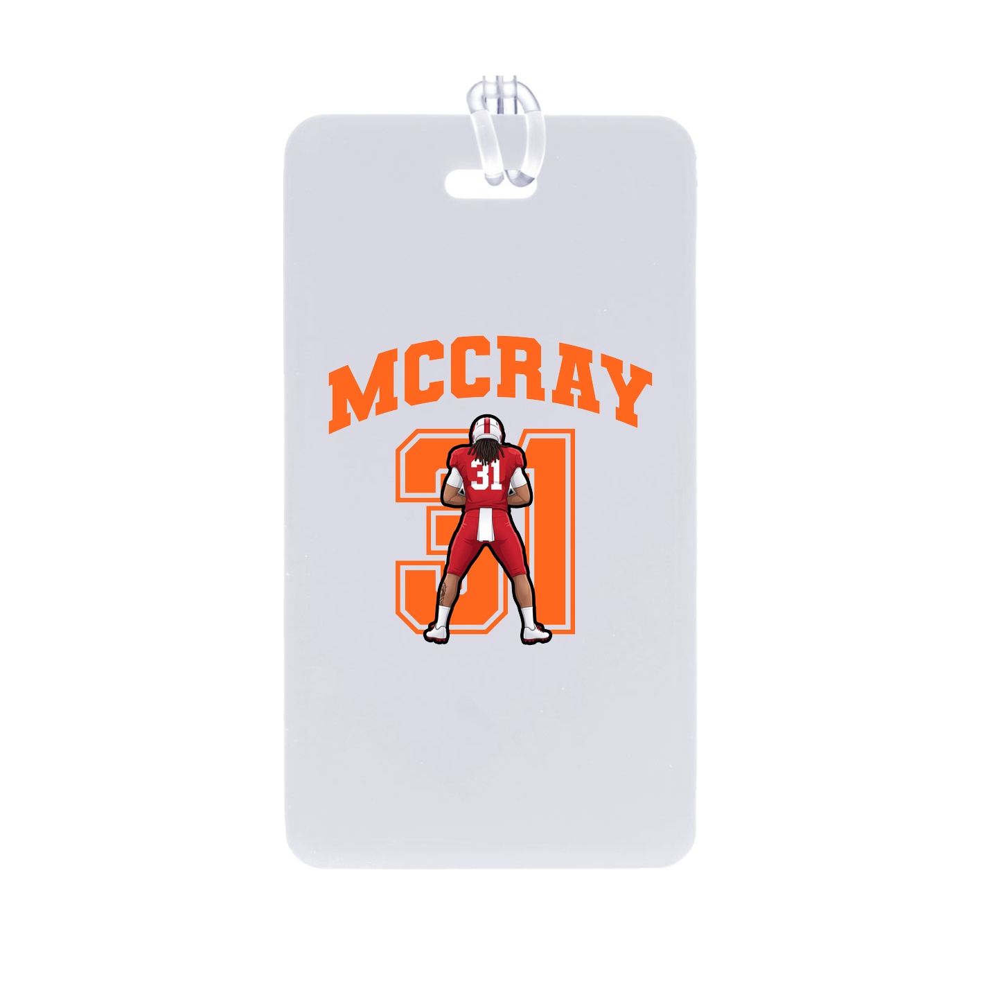 Bag Tag — Number in Classic