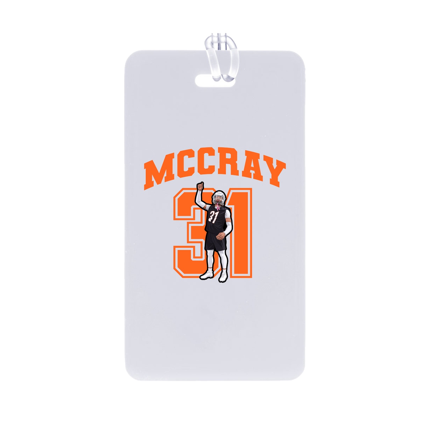 Bag Tag — Number in Classic
