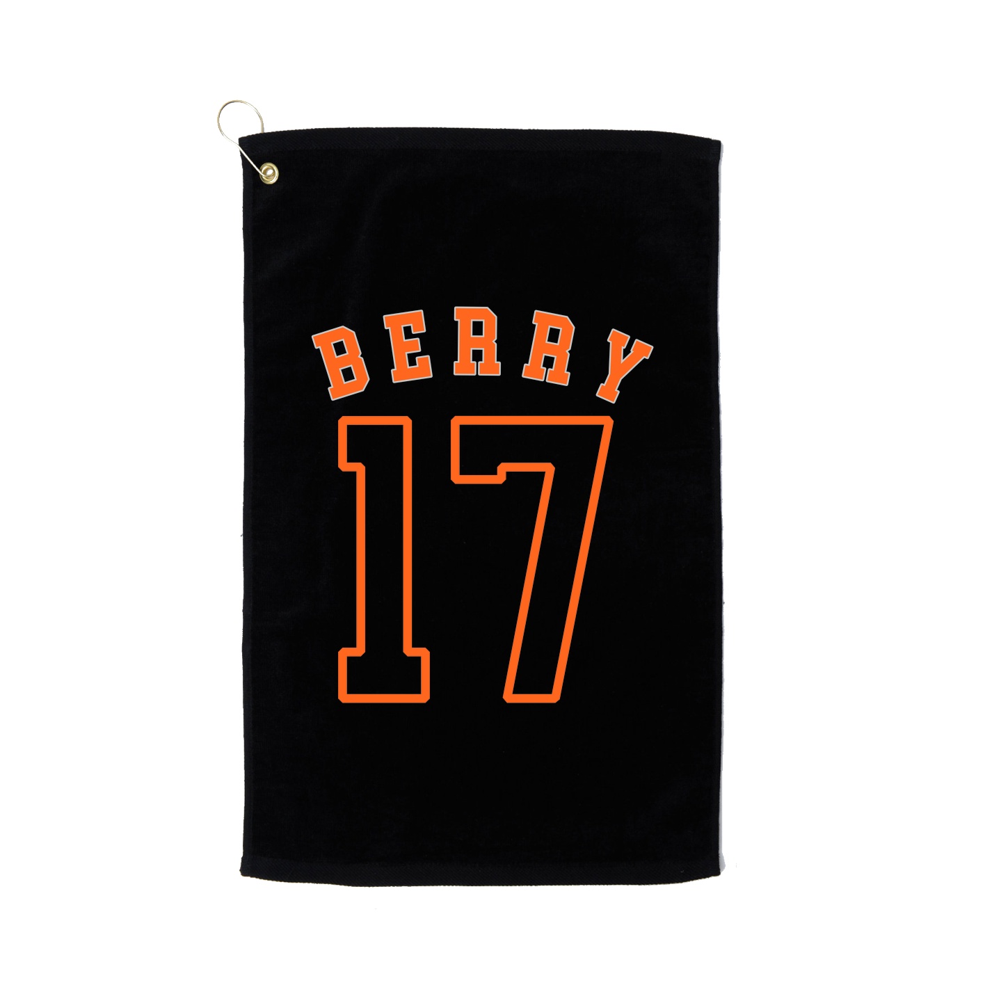 Golf Towel — Shirsey Arch in Black