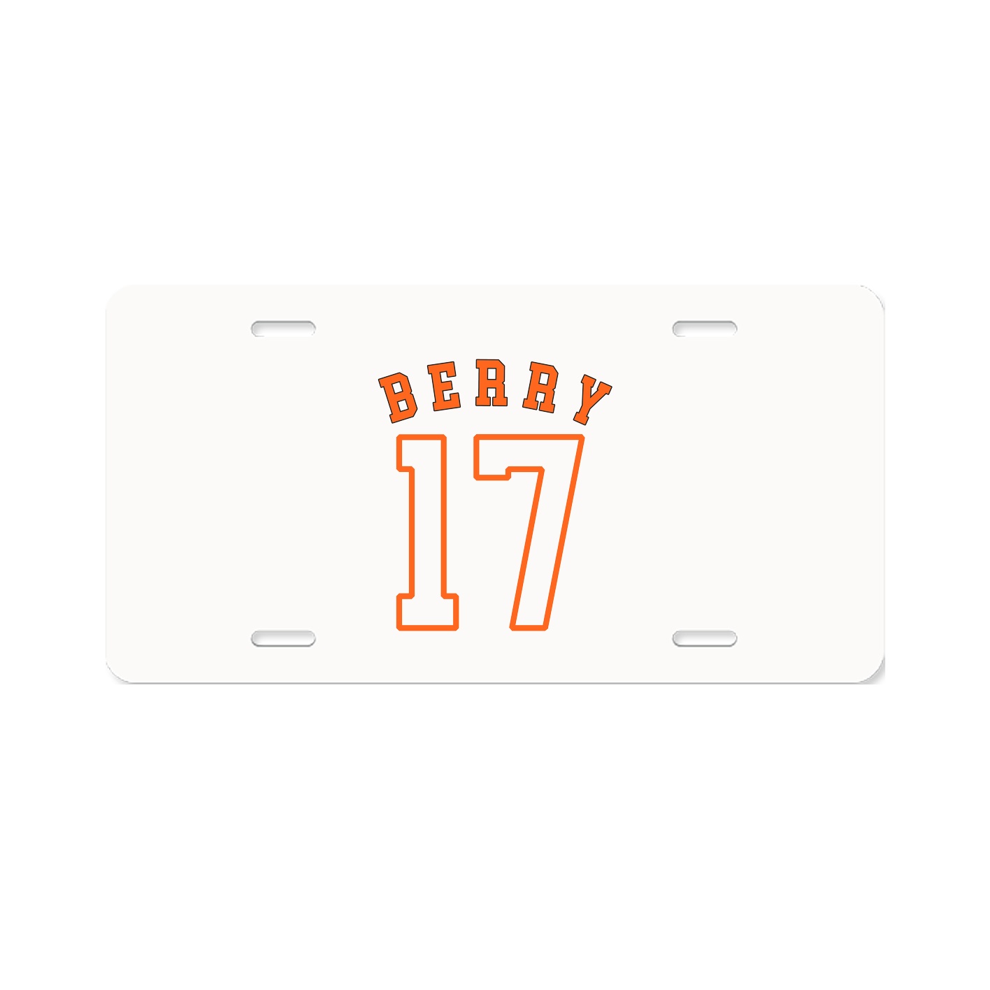 License Plate — Shirsey Arch in Classic