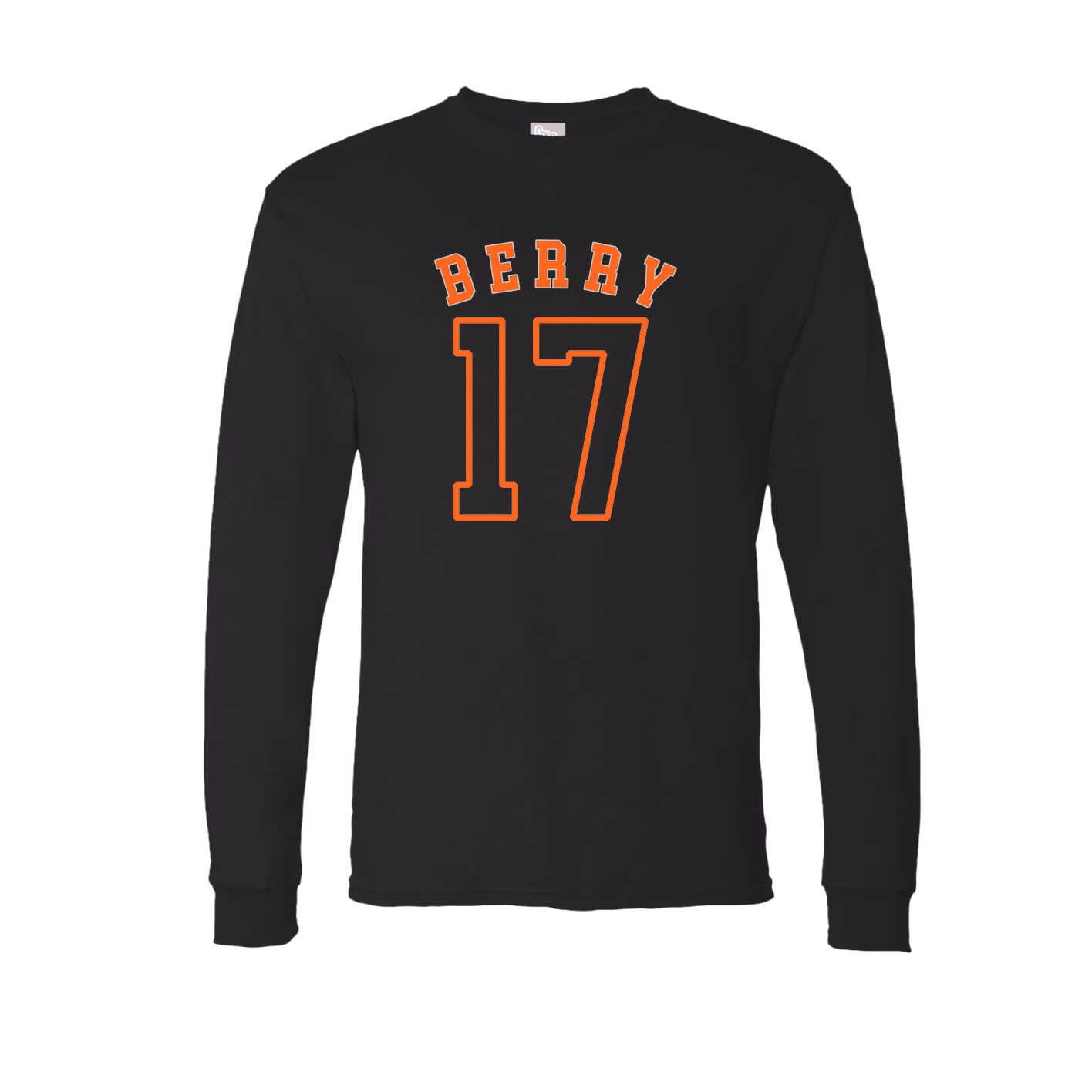 Long Sleeve Tee — Shirsey Arch in Black