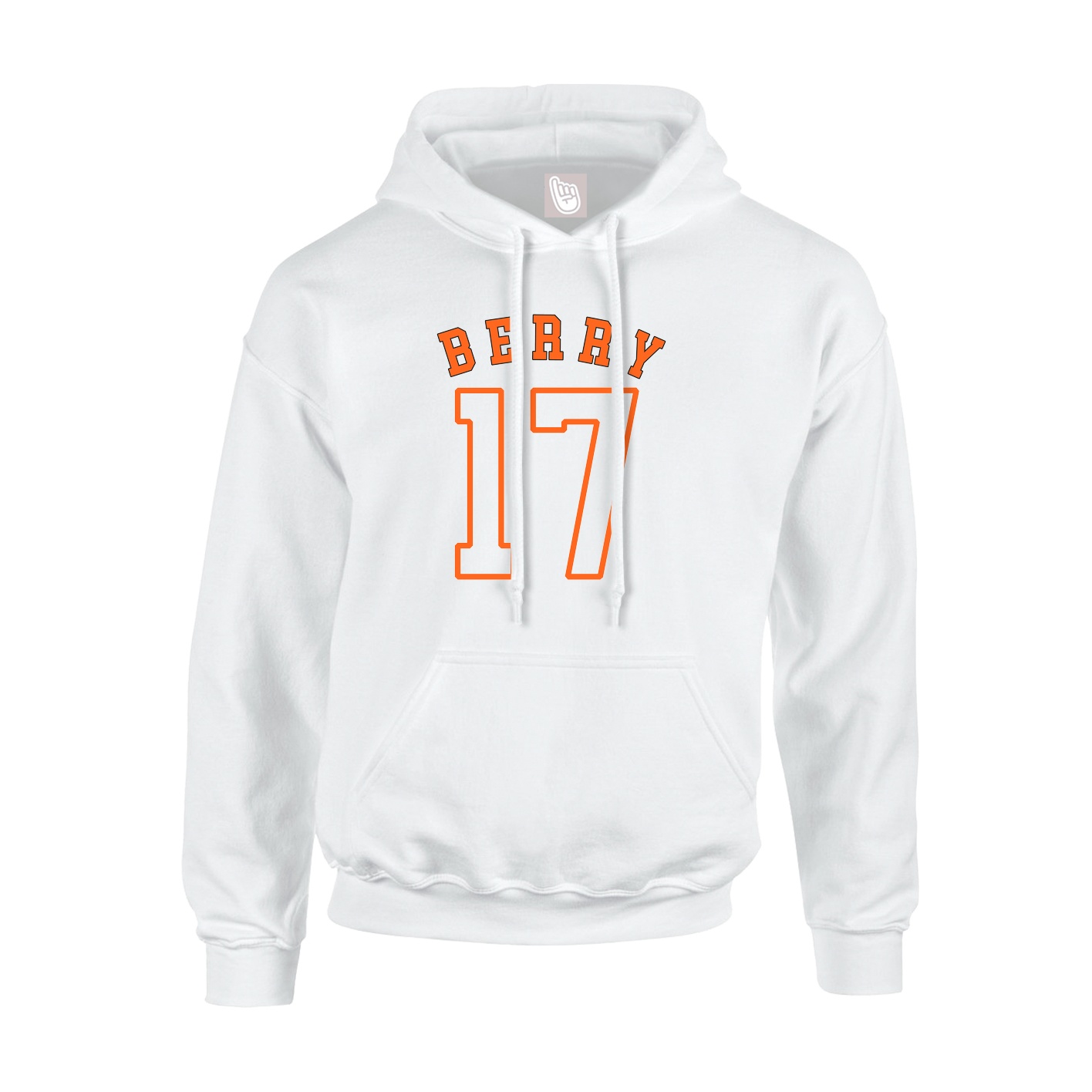 Hoodie — Shirsey Arch in White