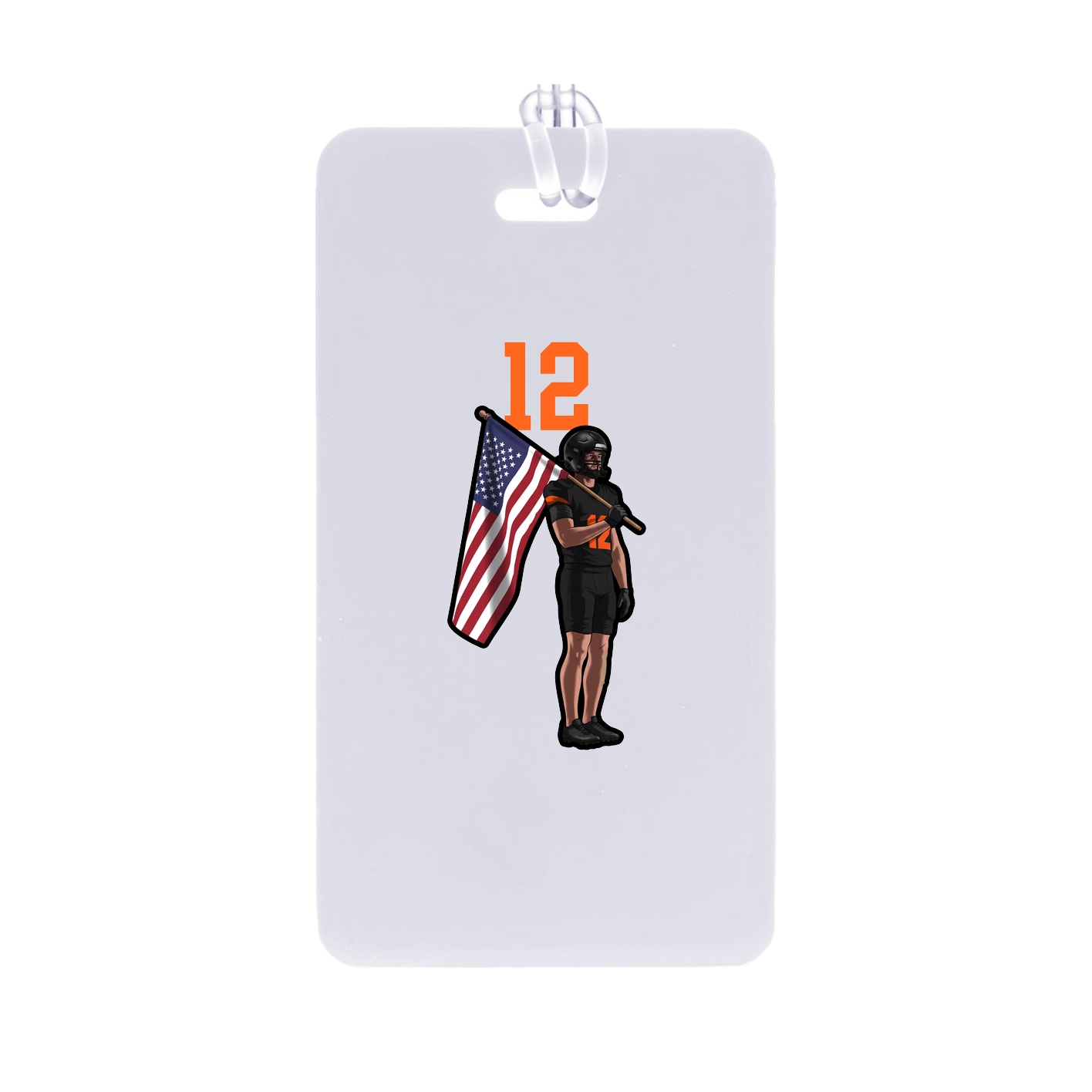 Bag Tag — Number Top in Classic