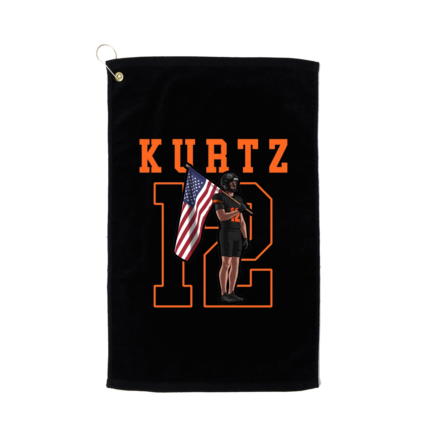 Golf Towel — Shirsey in Black