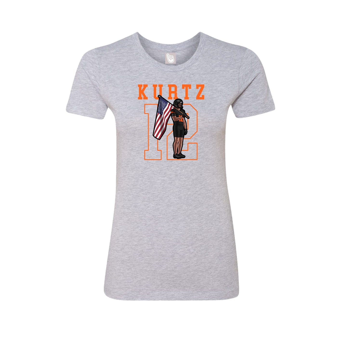Fitted Women's Tee — Shirsey in Grey