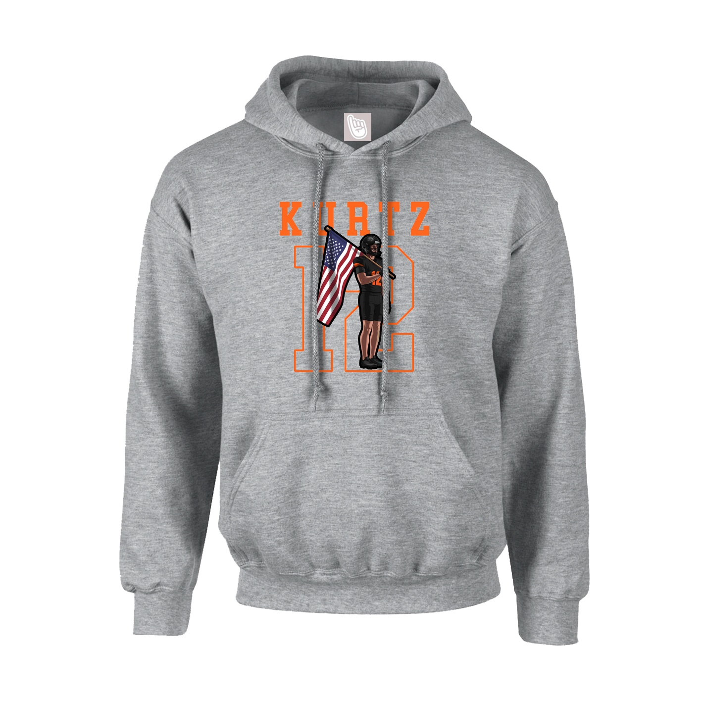 Hoodie — Shirsey in Grey