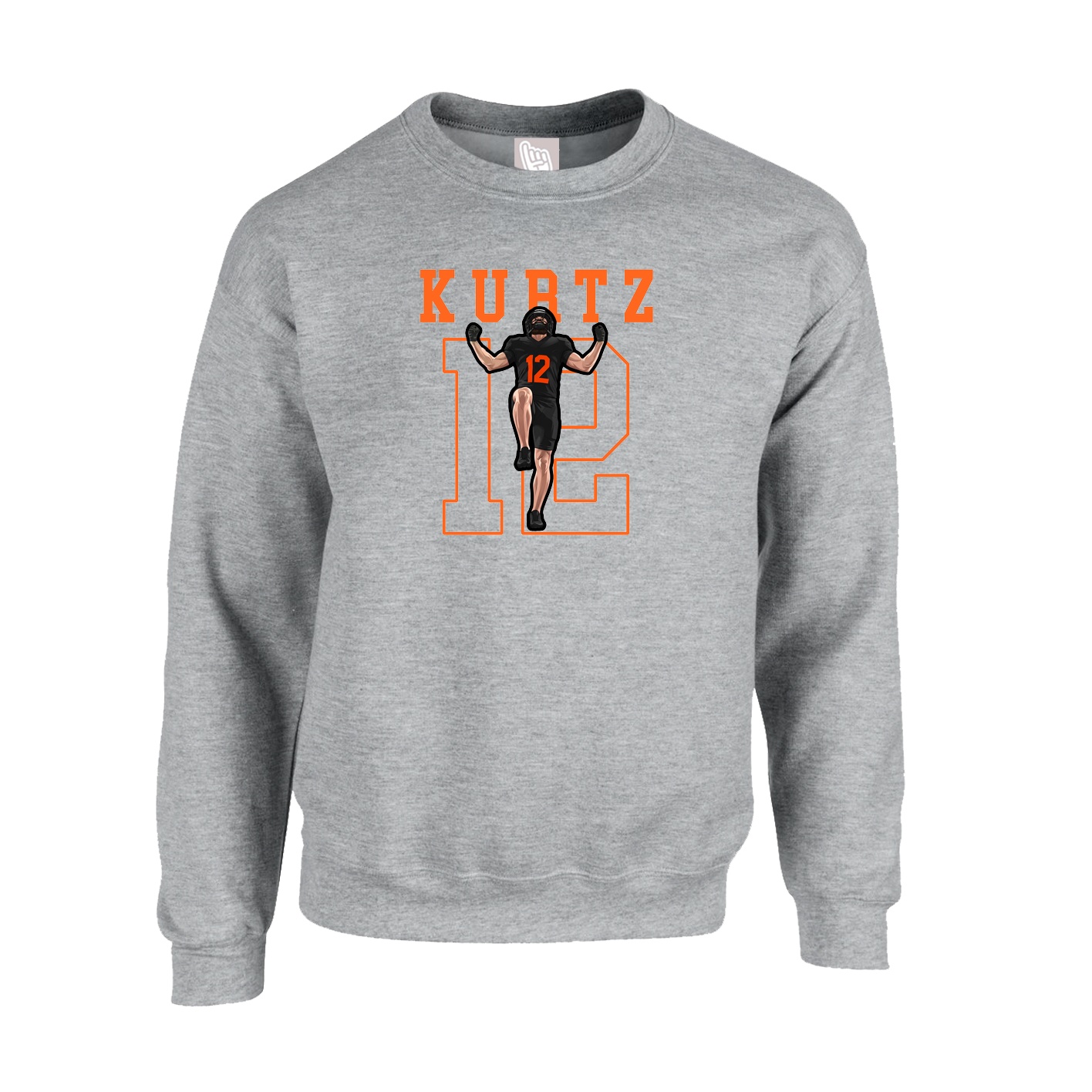 Fleece Crew — Shirsey in Grey