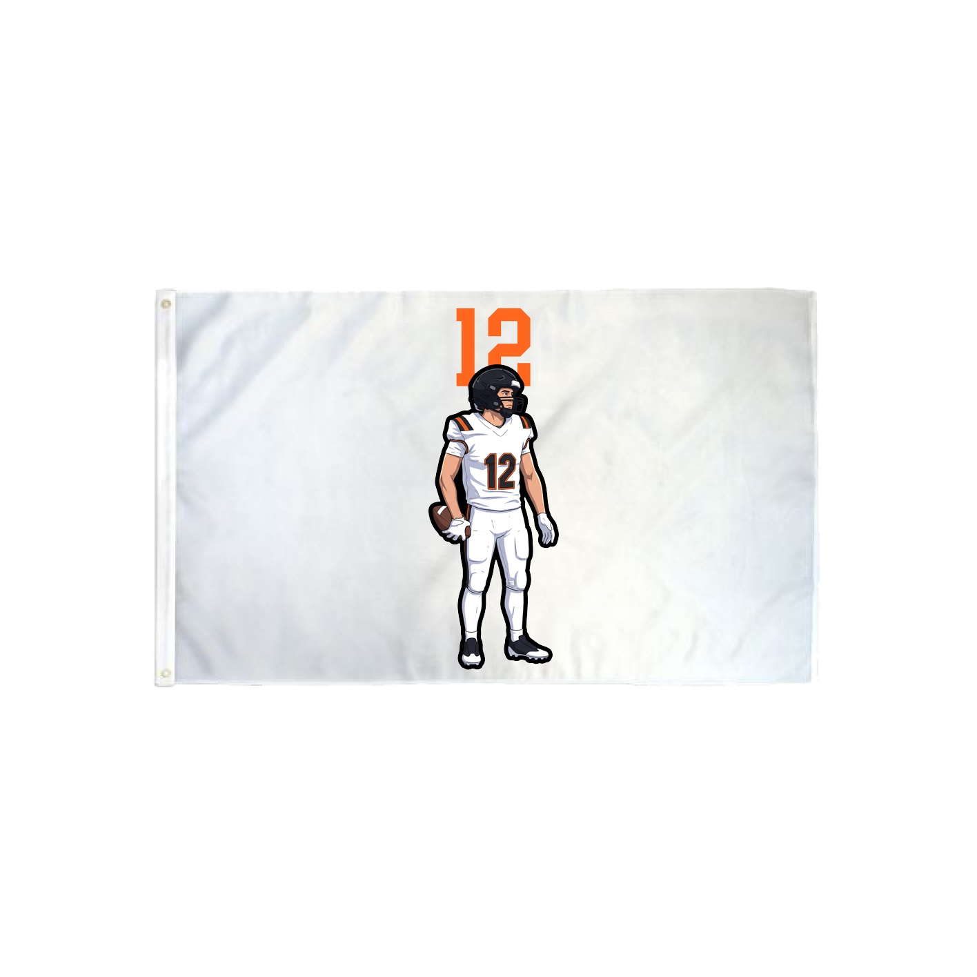 3x5 Flag — Number Top in Classic