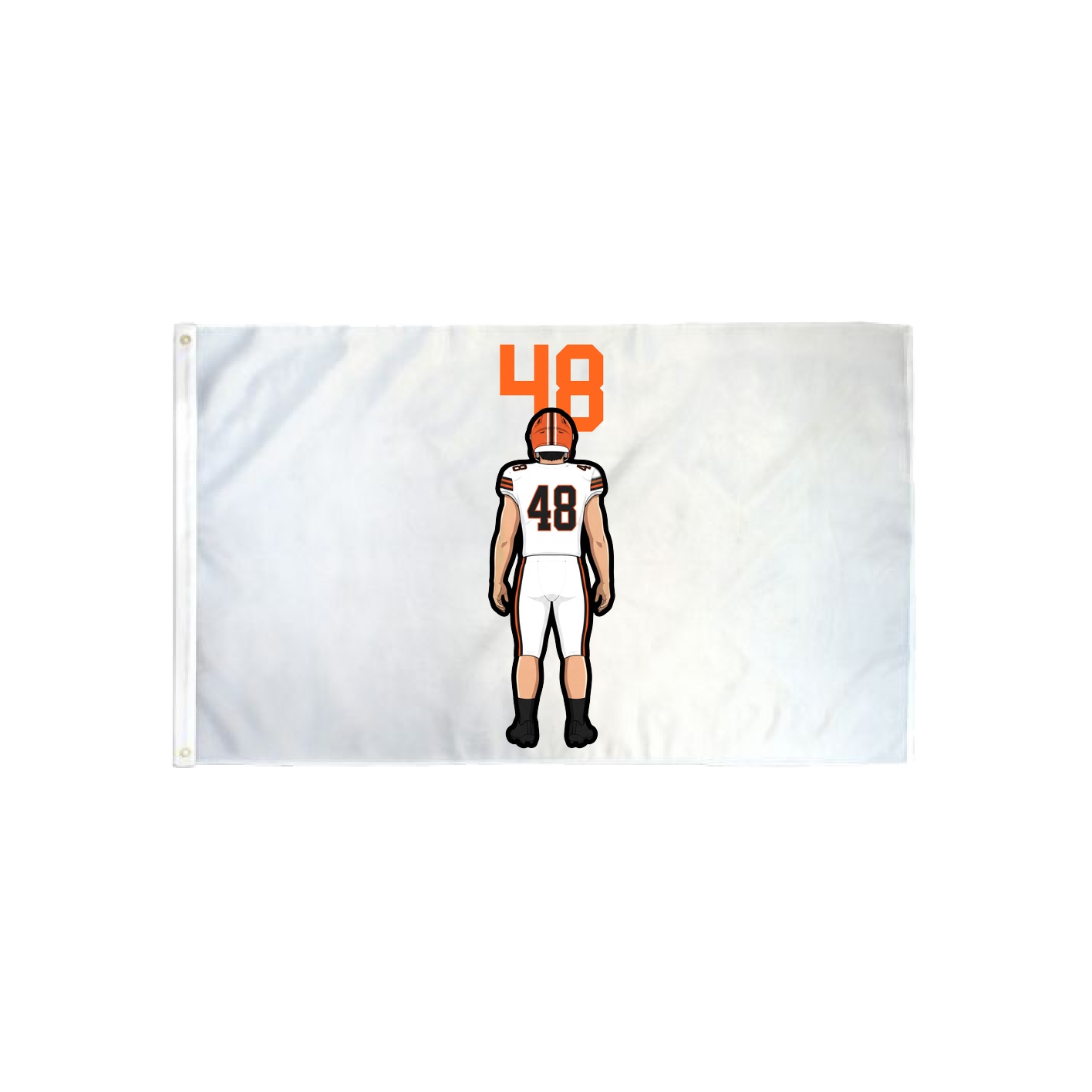 3x5 Flag — Number Top in Classic