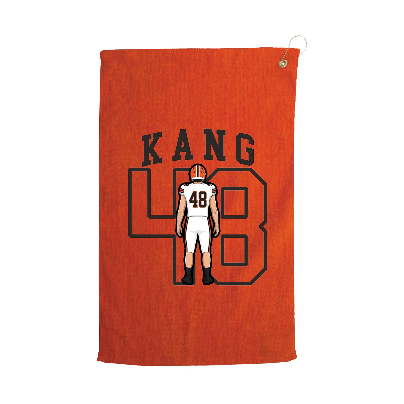 Golf Towel — Shirsey in Orange