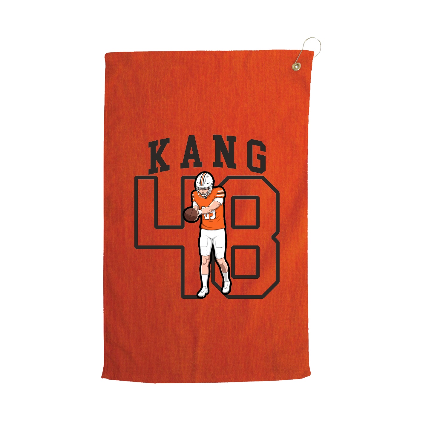 Golf Towel — Shirsey in Orange