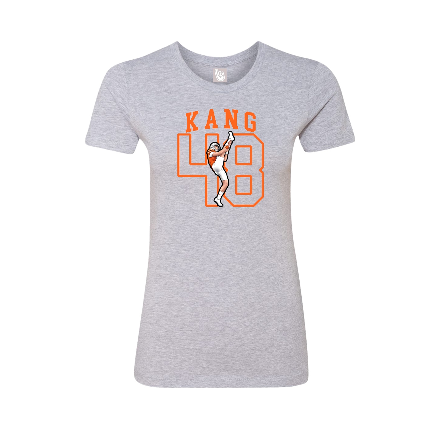 Fitted Women's Tee — Shirsey in Grey