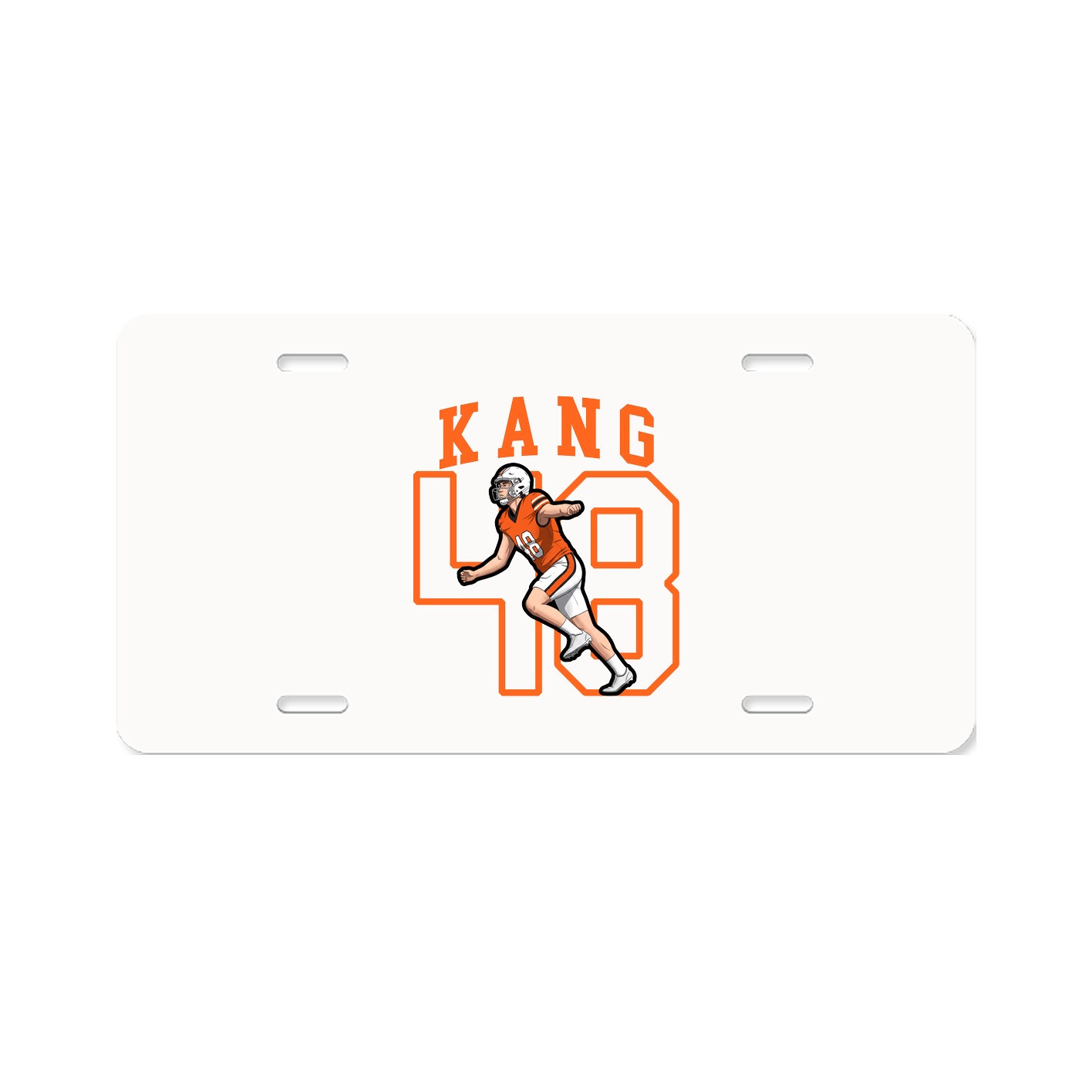 Aluminum License Plate