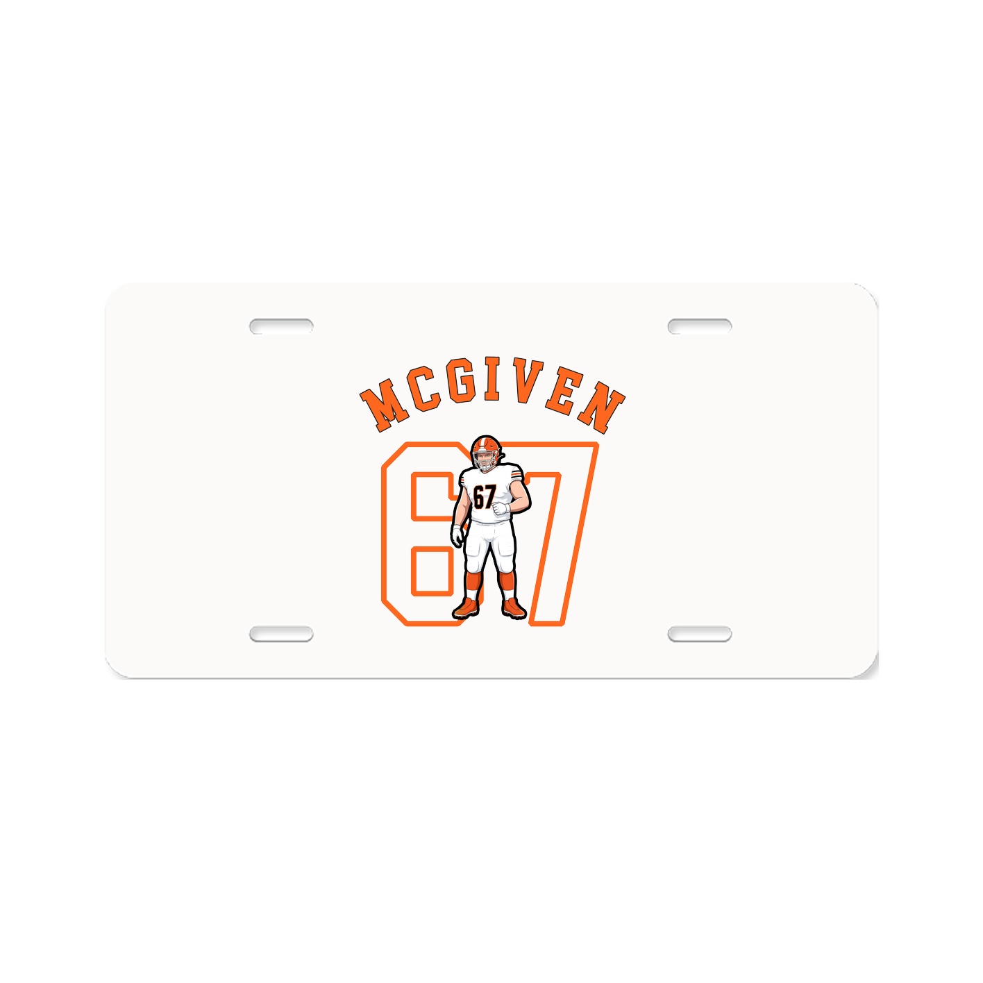 License Plate — Shirsey Arch in Classic