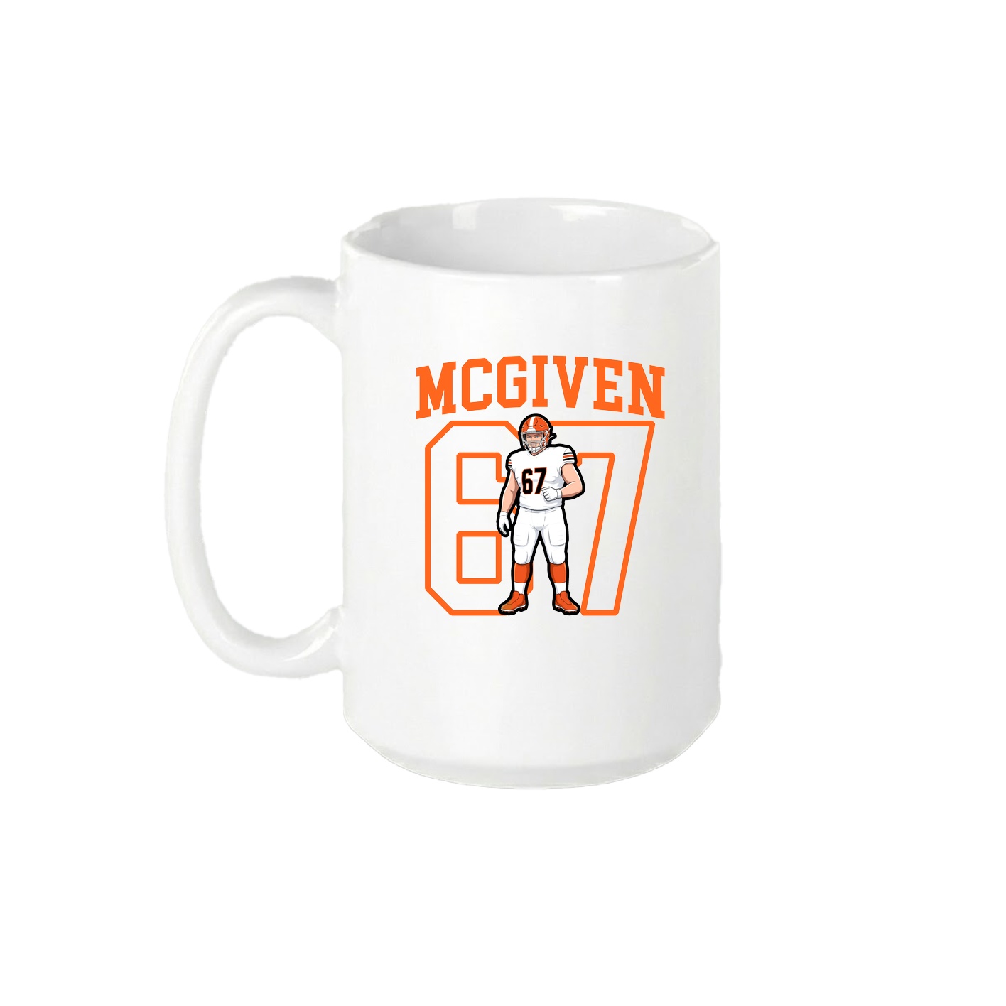 15oz Coffee Mug — Shirsey in White