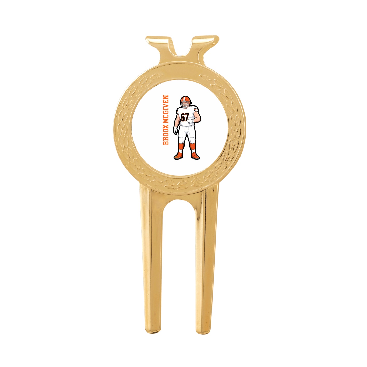 Divot Tool with Ball Marker — Name Vertical in Classic