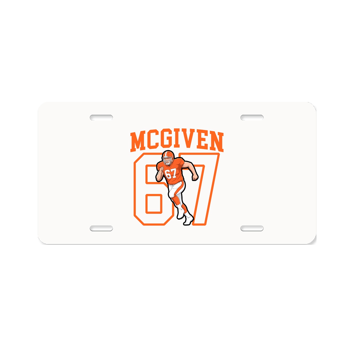 License Plate — Shirsey in Classic