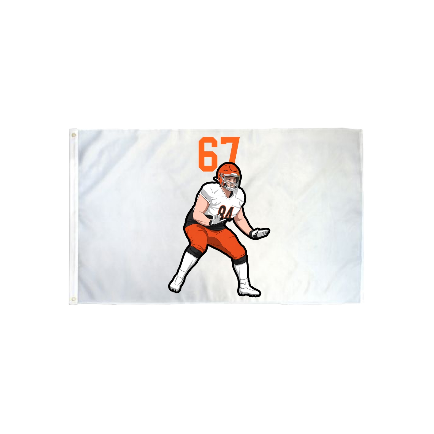 3x5 Flag — Number Top in Classic