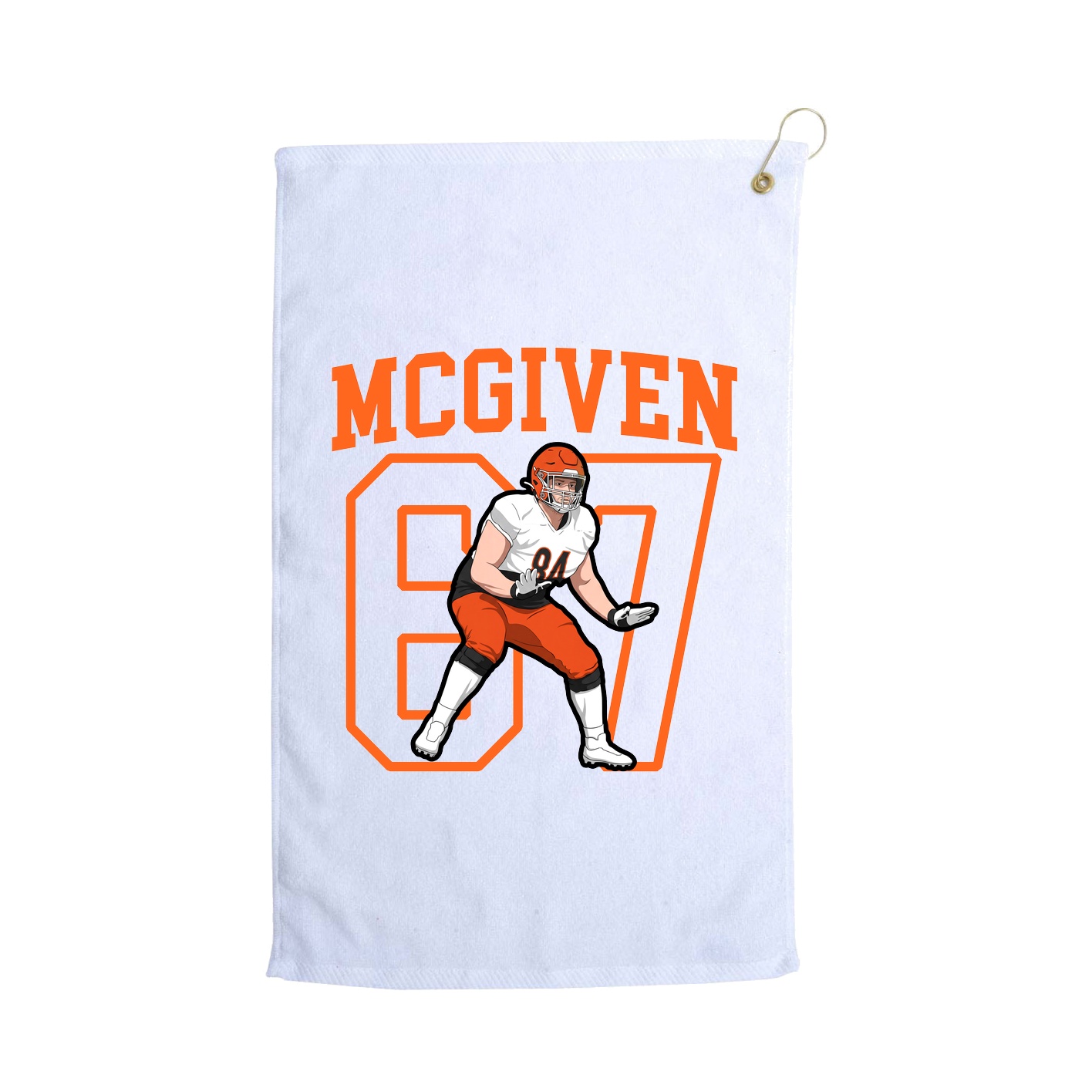 Golf Towel — Shirsey in White