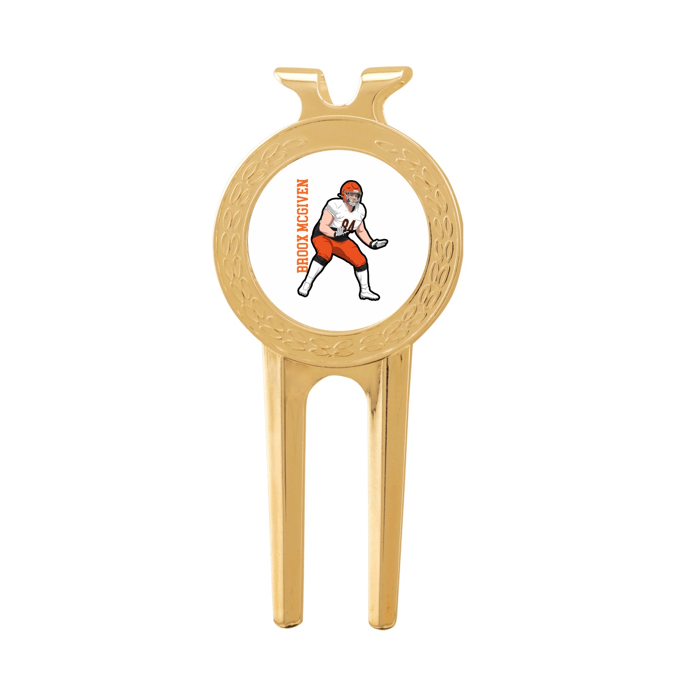 Divot Tool with Ball Marker — Name Vertical in Classic