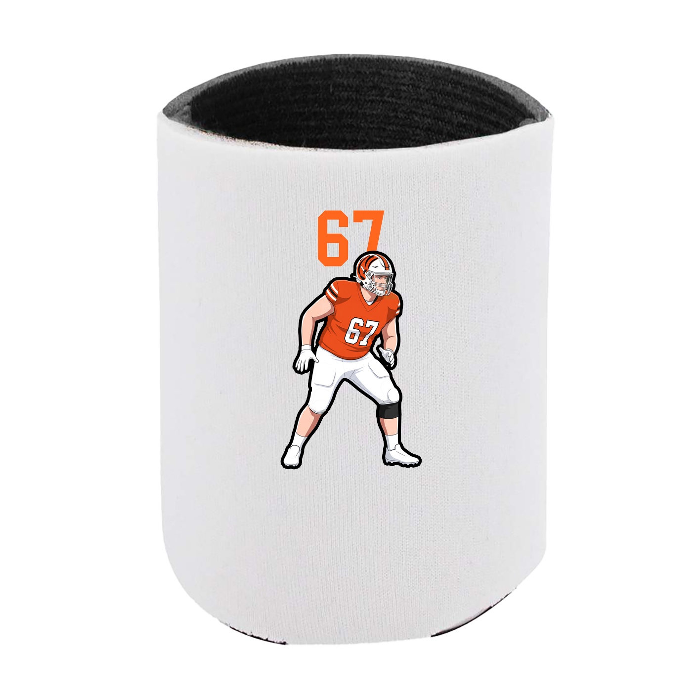 Can Holder — Number Top in White
