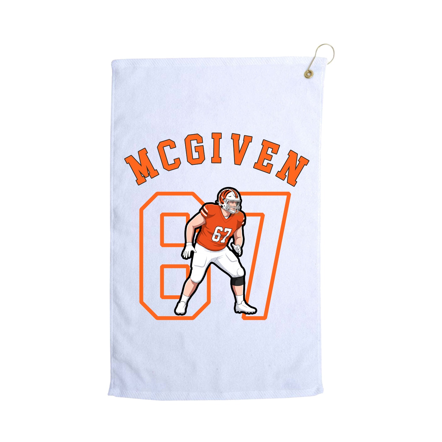 Terry Velour Golf Towel