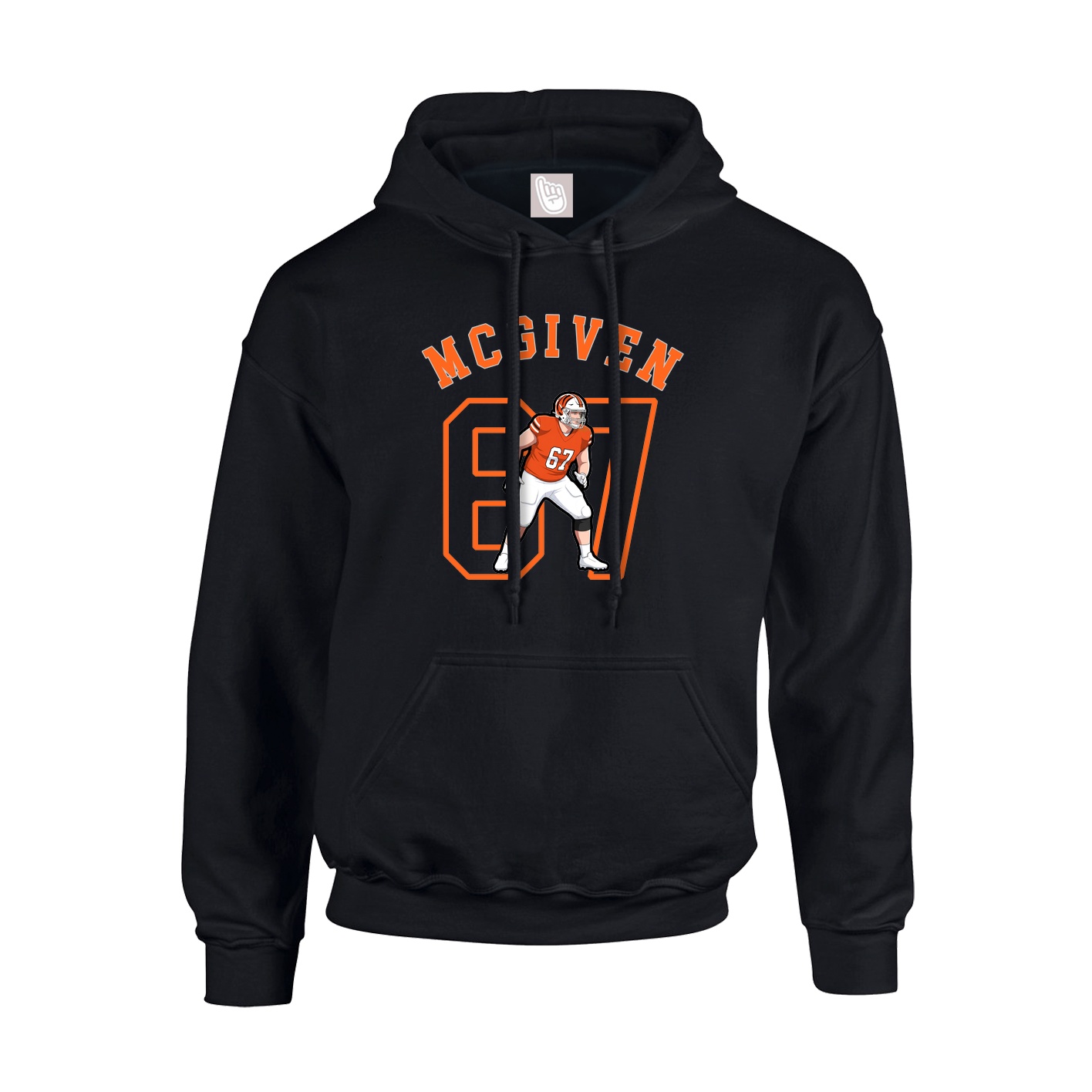 Youth Hoodie — Shirsey Arch in Black