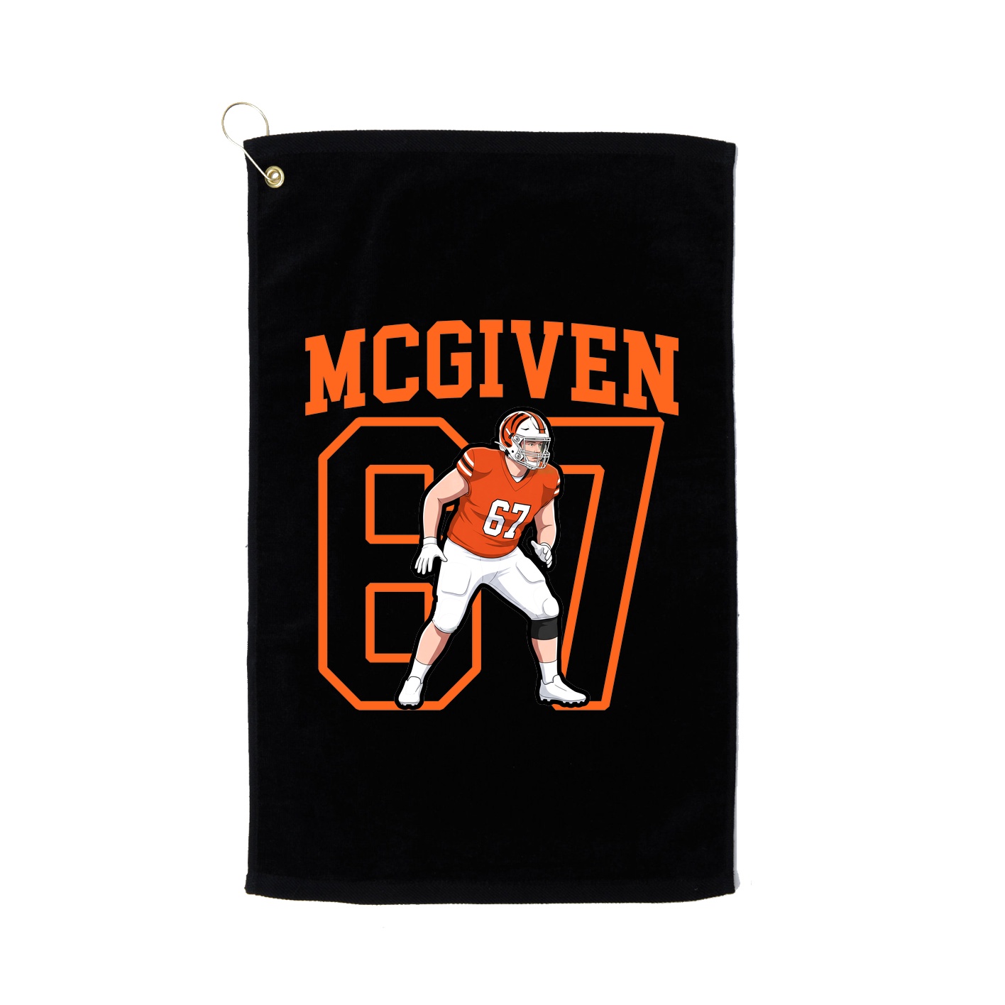 Golf Towel — Shirsey in Black