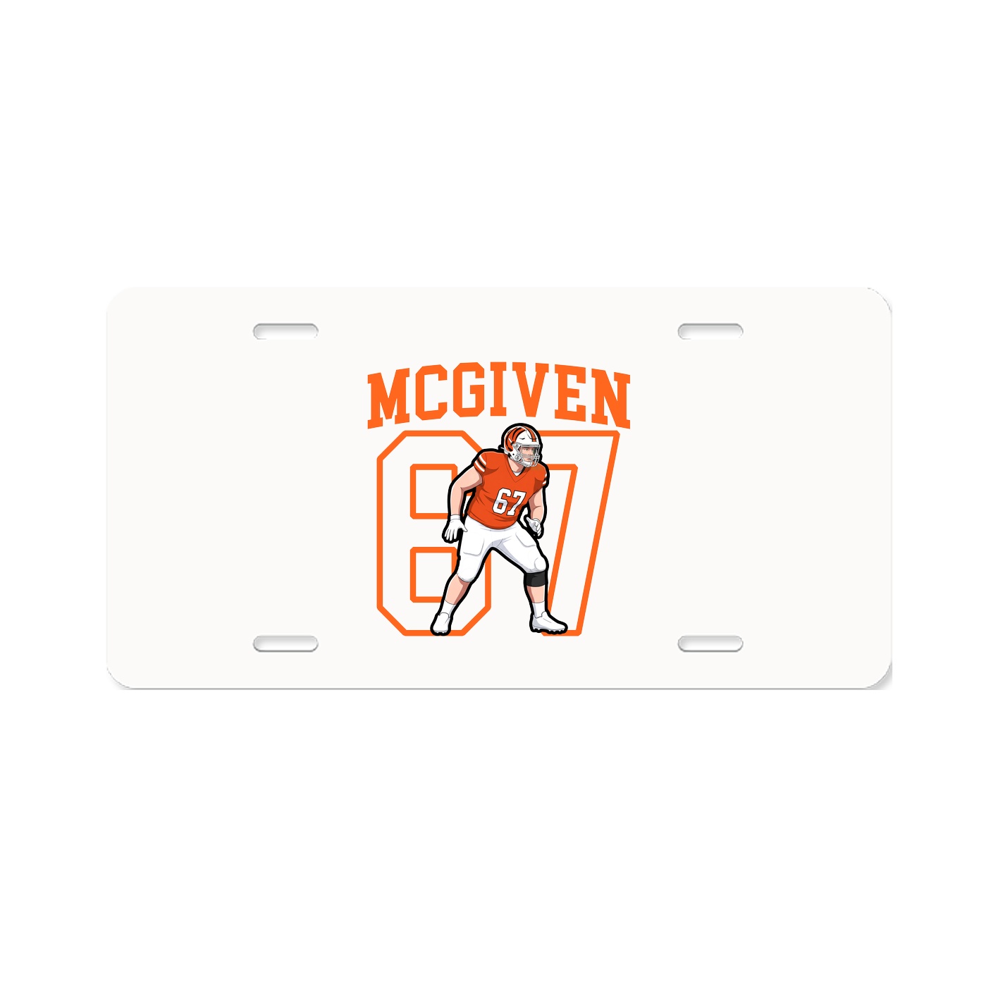 License Plate — Shirsey in Classic