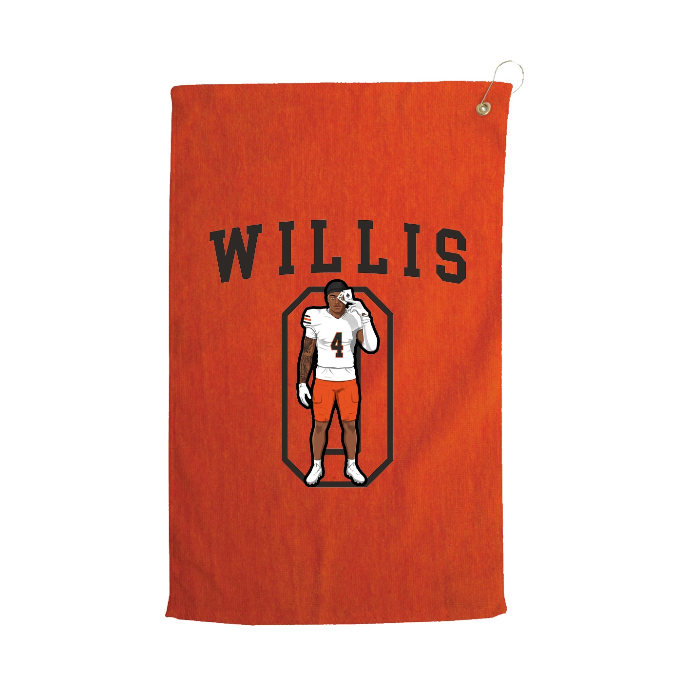 Golf Towel — Shirsey in Orange