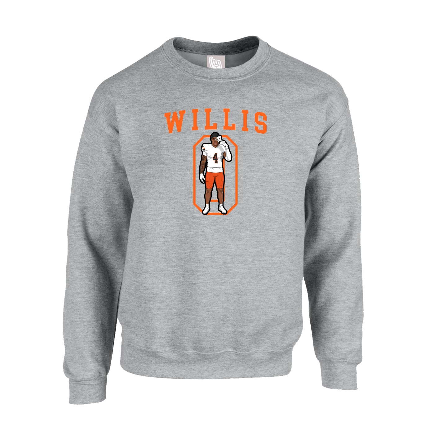 Fleece Crew — Shirsey in Grey