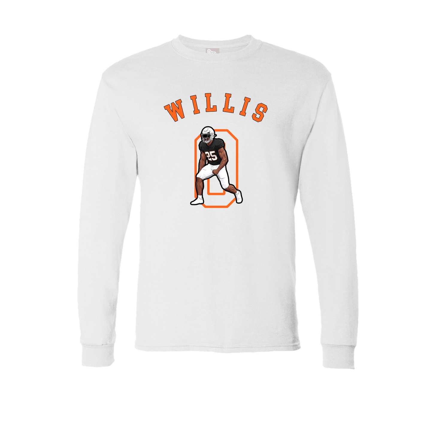 Long Sleeve Tee — Shirsey Arch in White