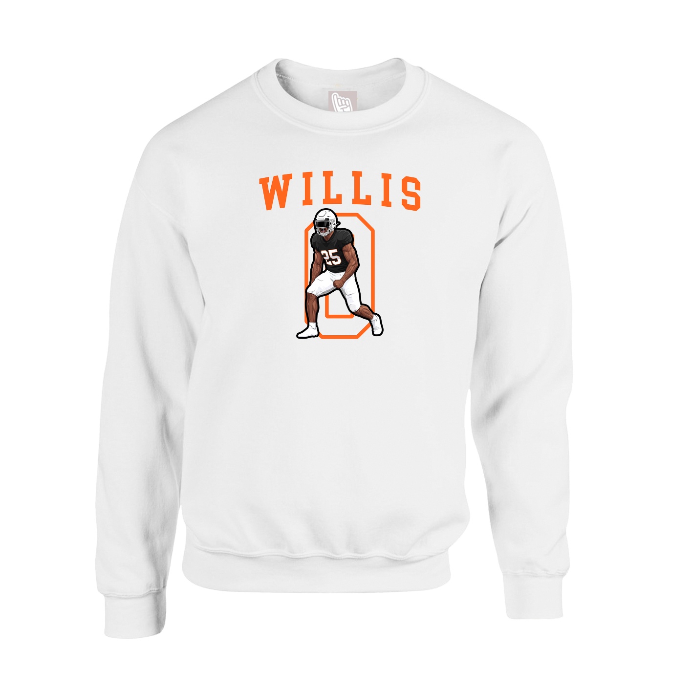 Fleece Crew — Shirsey in White