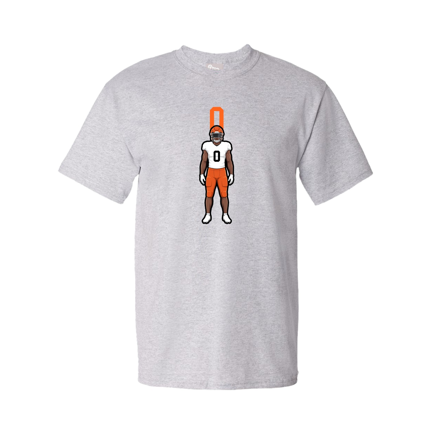 Tee — Number Top in Grey