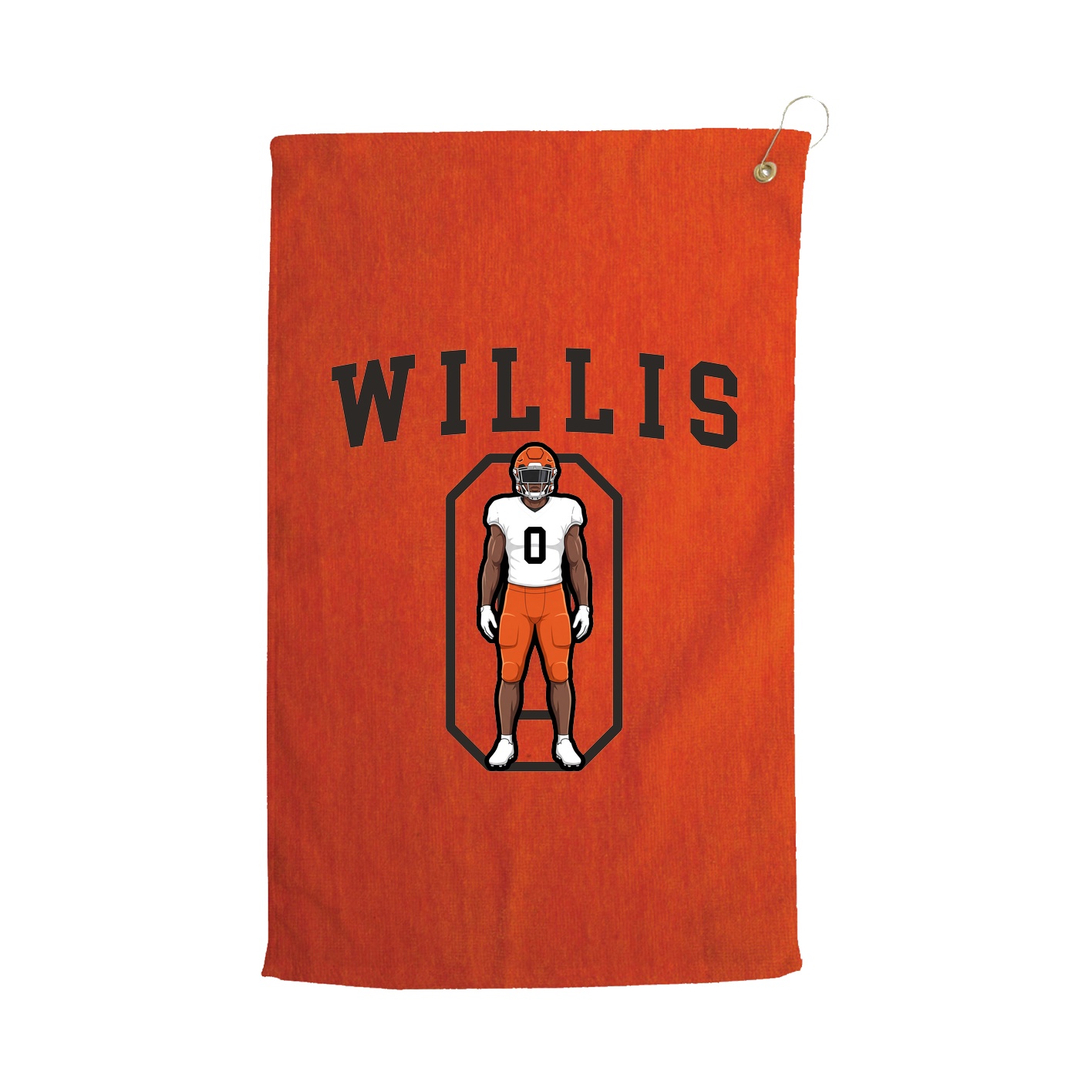 Golf Towel — Shirsey in Orange