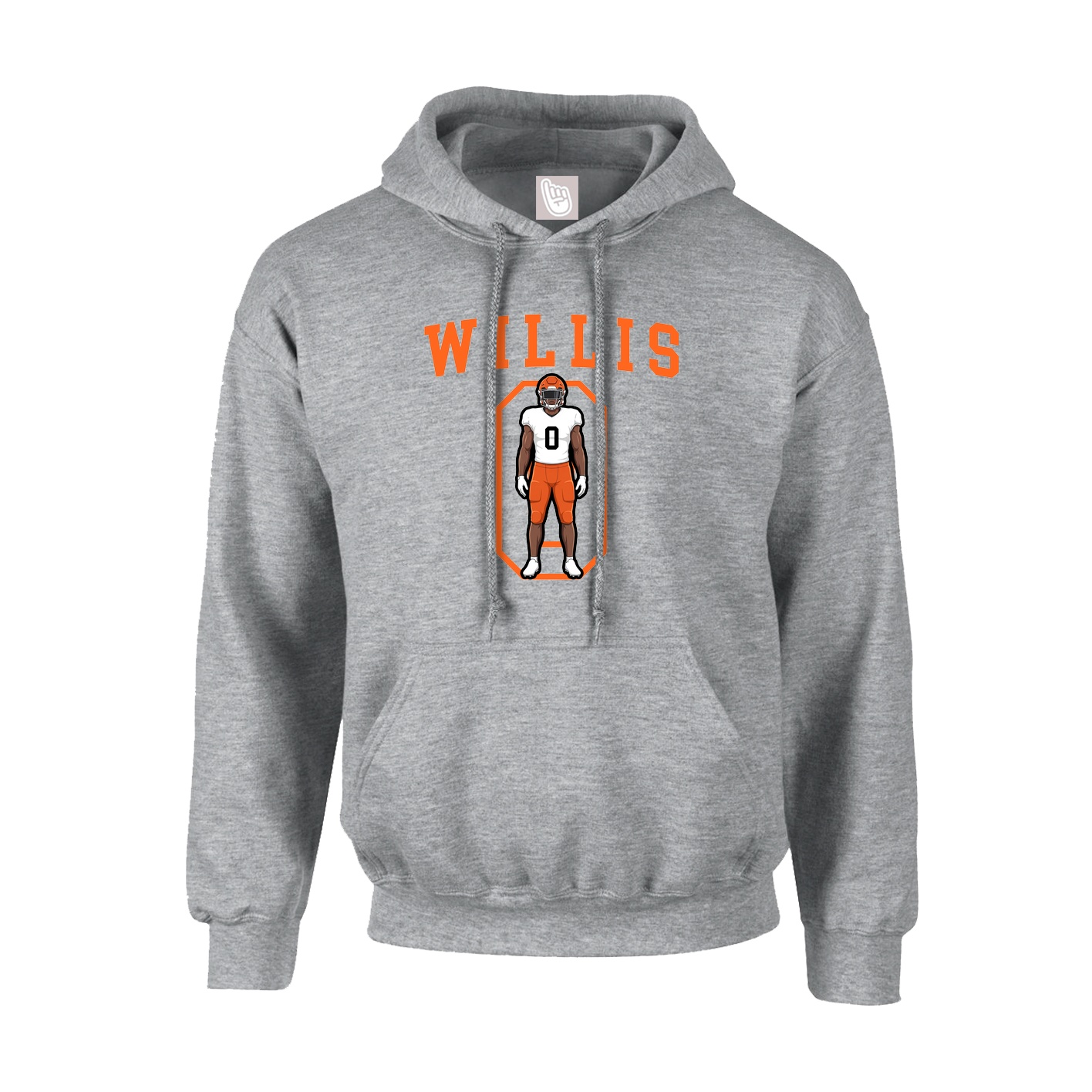 Hoodie — Shirsey in Grey