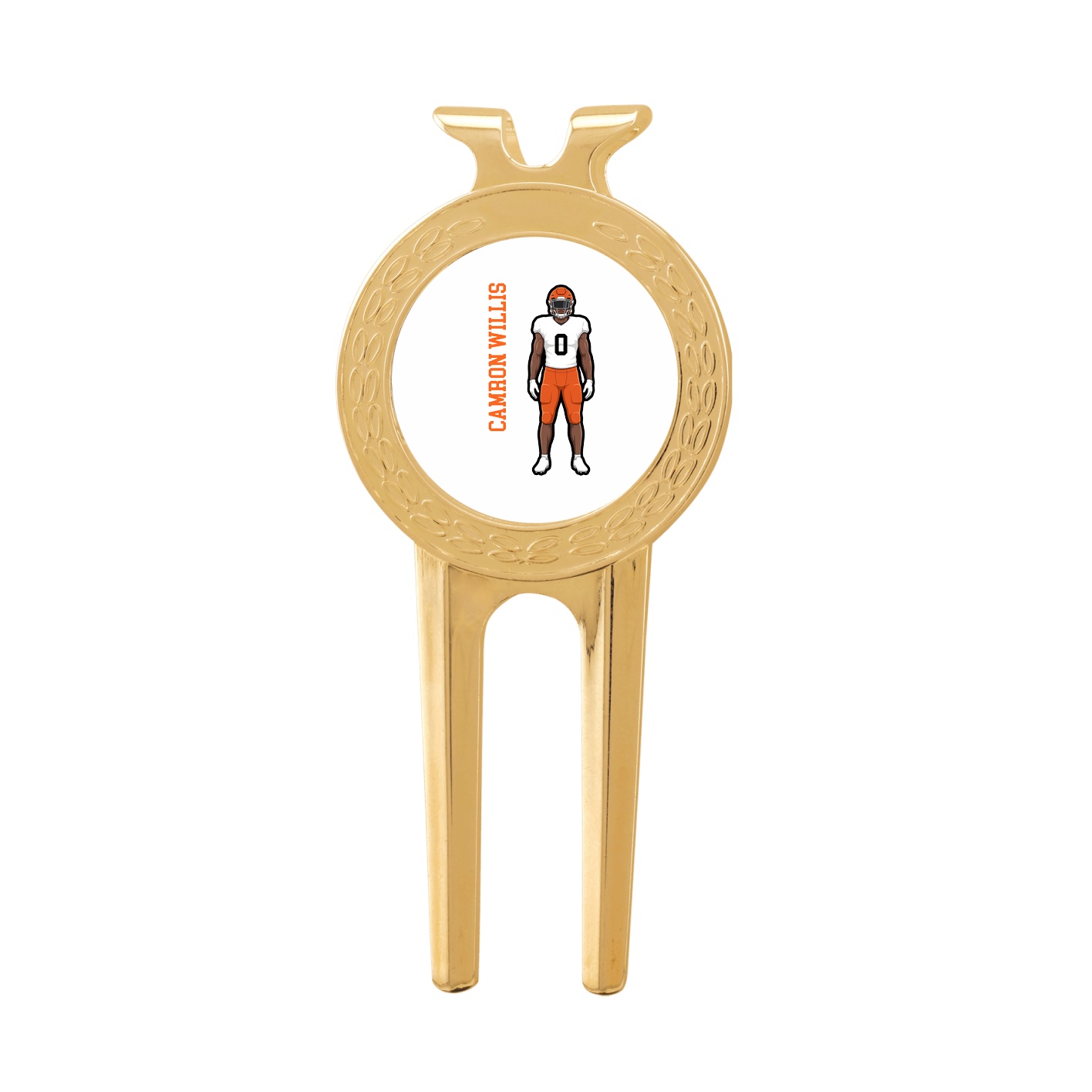 Divot Tool with Ball Marker — Name Vertical in Classic
