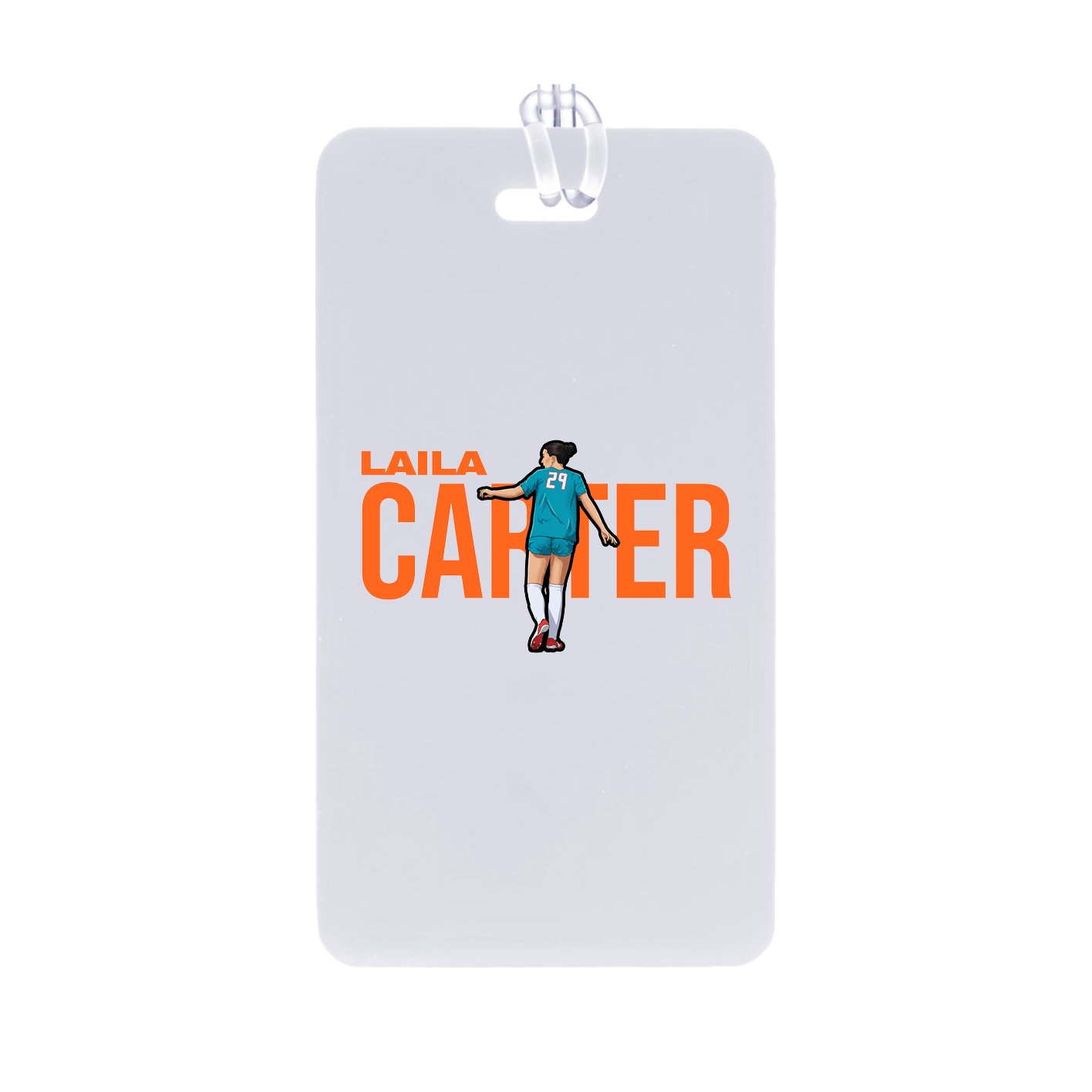 Bag Tag — Player Name in Classic