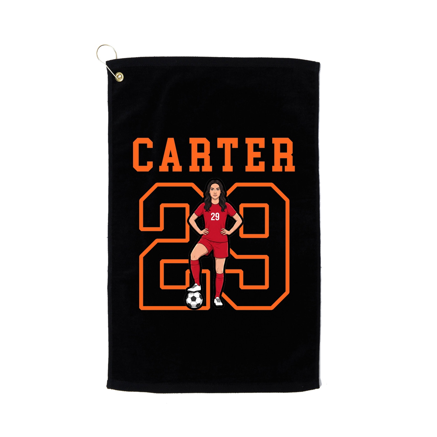 Golf Towel — Shirsey in Black
