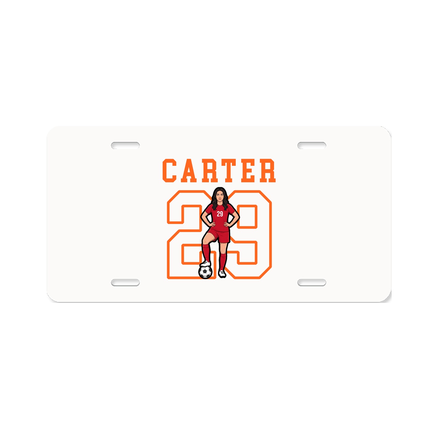 License Plate — Shirsey in Classic