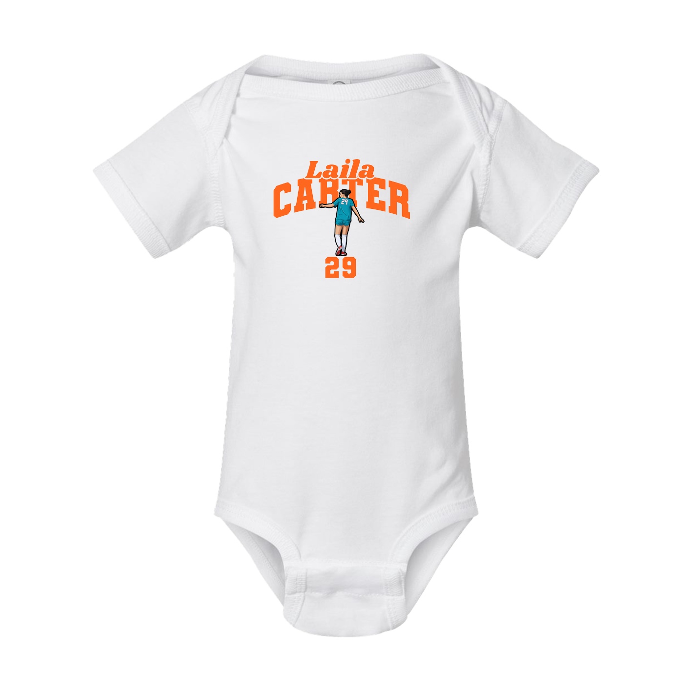 Baby Onesie — Signature Arch in White