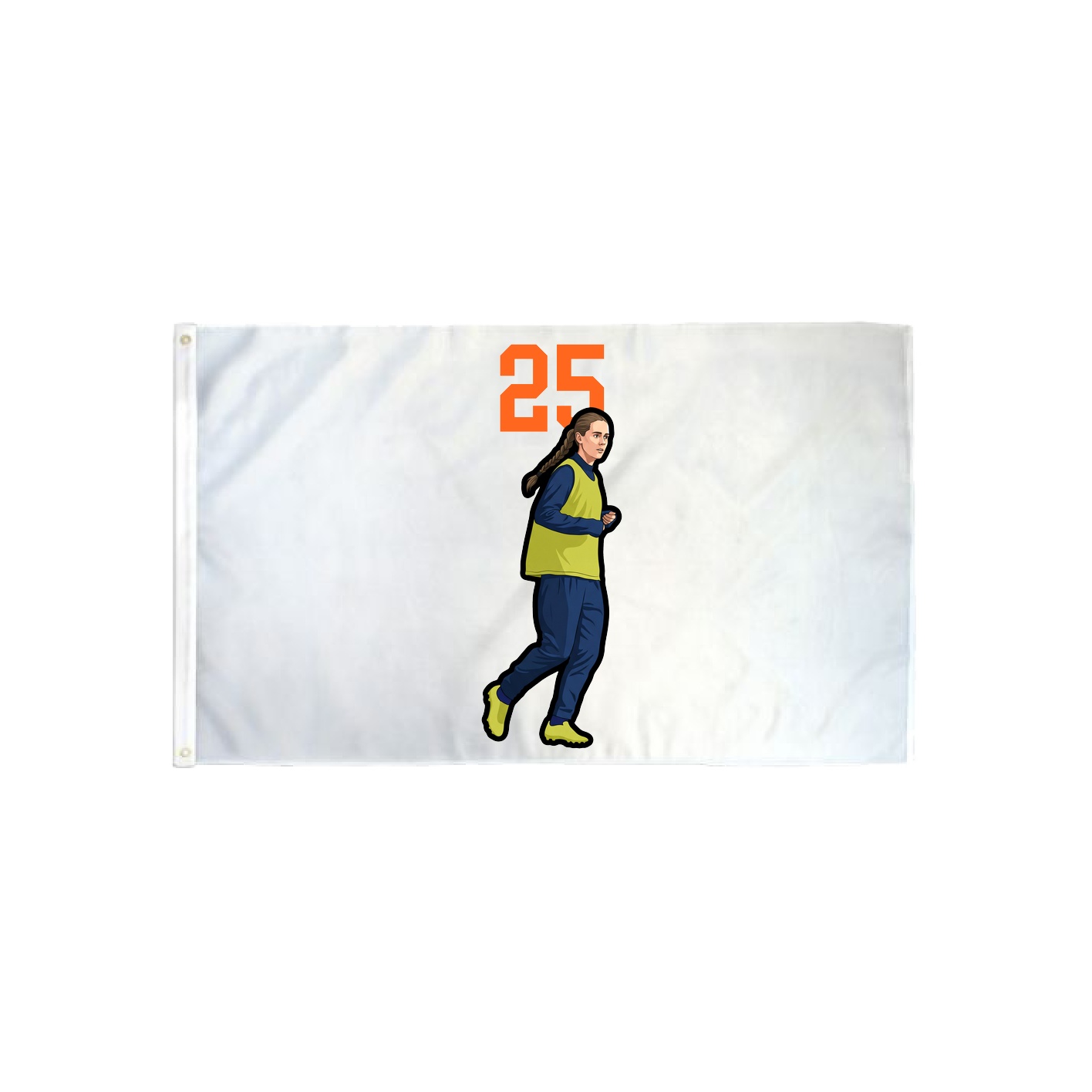 3x5 Flag — Number Top in Classic