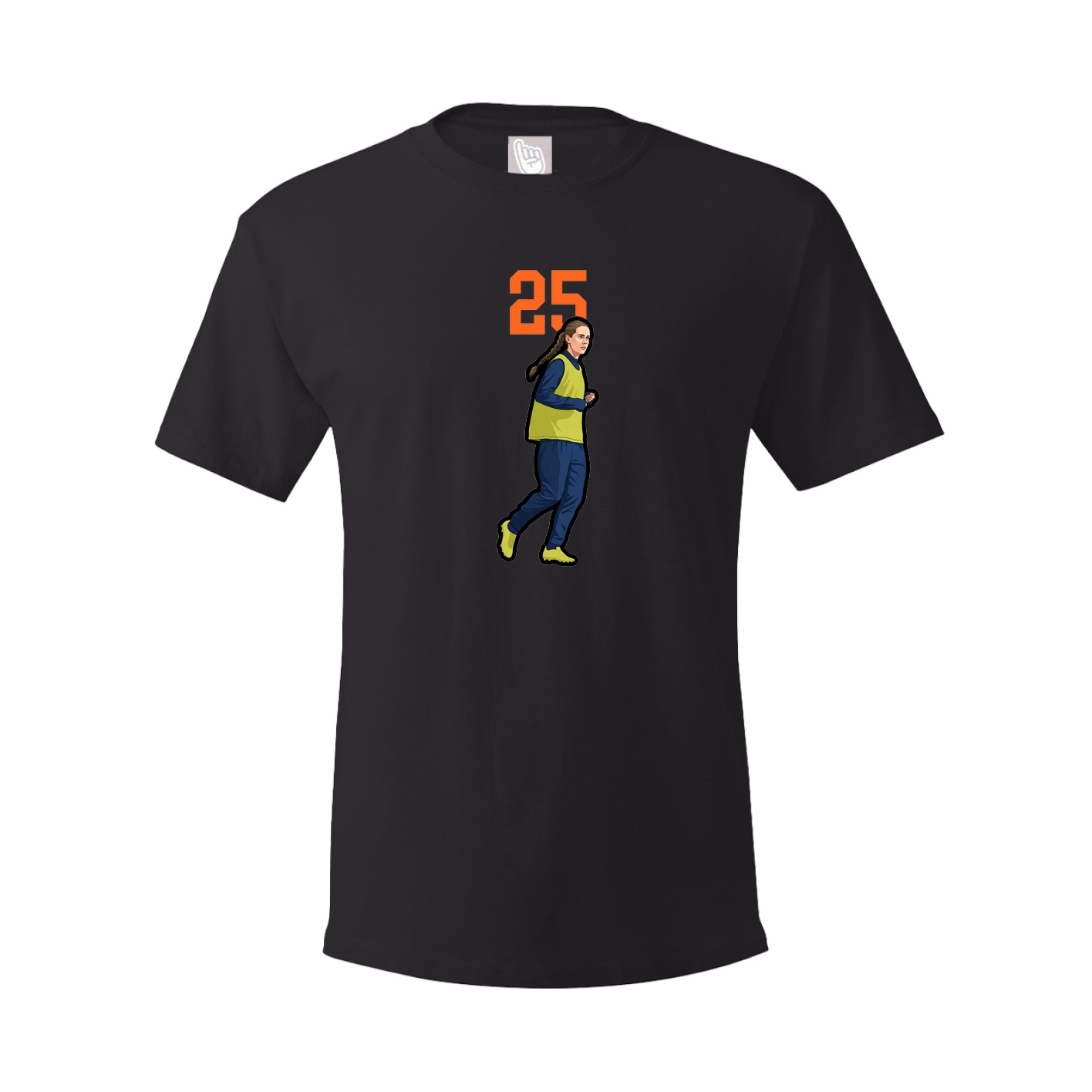 Tee — Number Top in Black