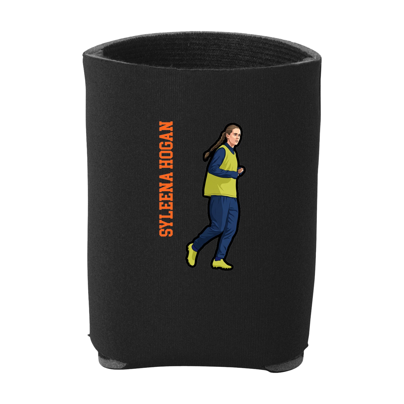 Can Holder — Name Vertical in Black