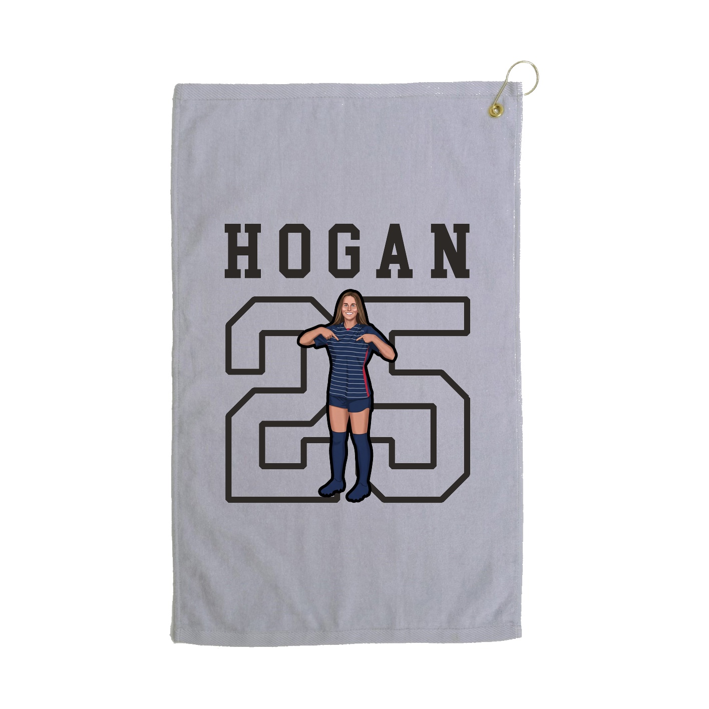 Golf Towel — Shirsey in Grey