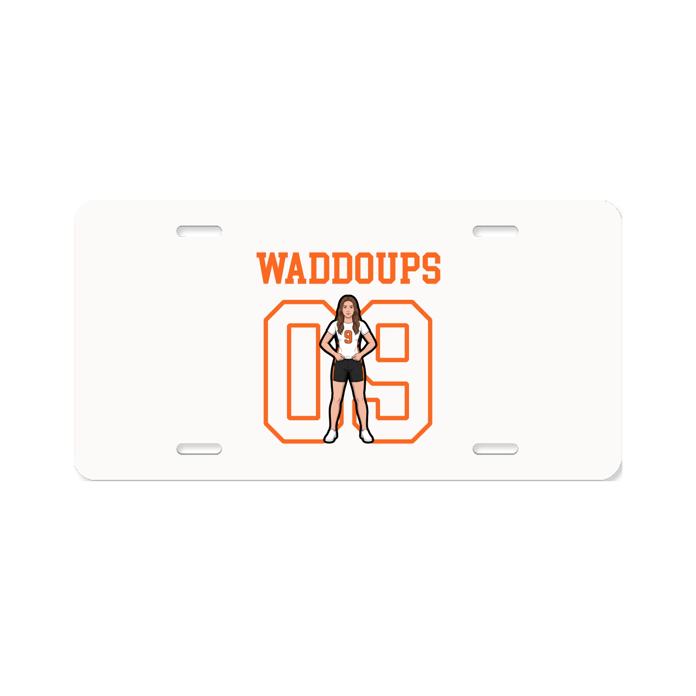License Plate — Shirsey in Classic